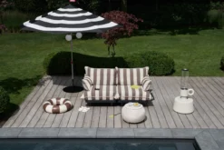 Paletti Hocker Modulare Outdoor-Hocker, braun, 100x100x45 cm