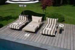 Paletti Lounge Sofa Modulares Outdoor-Loungesofa, 190x100x90 cm