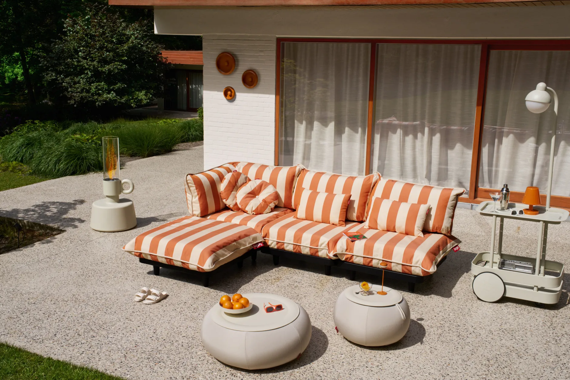 Paletti Set Large Modulares Outdoor-Loungeset, 280x190x90 cm
