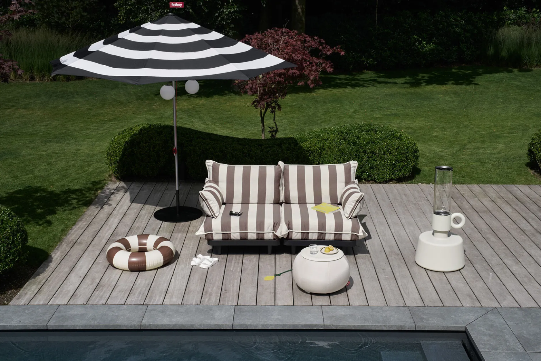 Paletti Set Large Modulares Outdoor-Loungeset, 280x190x90 cm