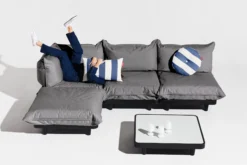 Paletti Set Medium Modulares Outdoor-Loungeset, 190x190x90 cm
