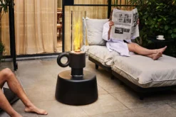 Paletti Set Medium + Table Modulares Outdoor-Loungeset, 190x190x90 cm