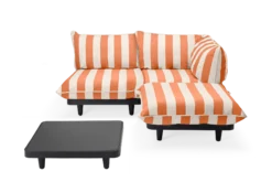 Paletti Set Medium + Table Modulares Outdoor-Loungeset, 190x190x90 cm