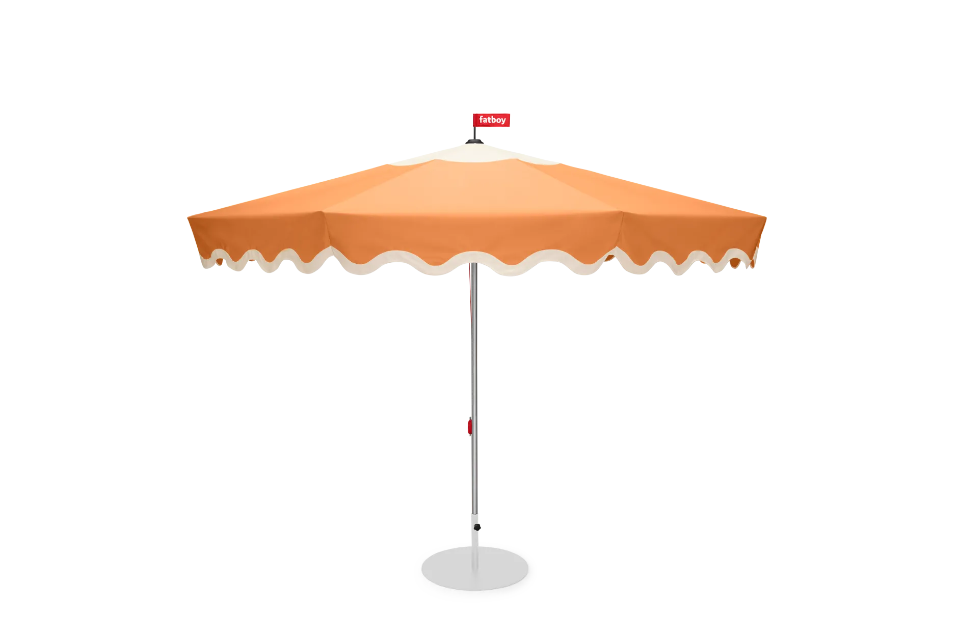 Pensol + Base Light Grey Sonnenschirm mit Fuß, 350x350x280 cm