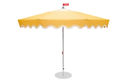 Pensol + Base Light Grey Sonnenschirm mit Fuß, 350x350x280 cm