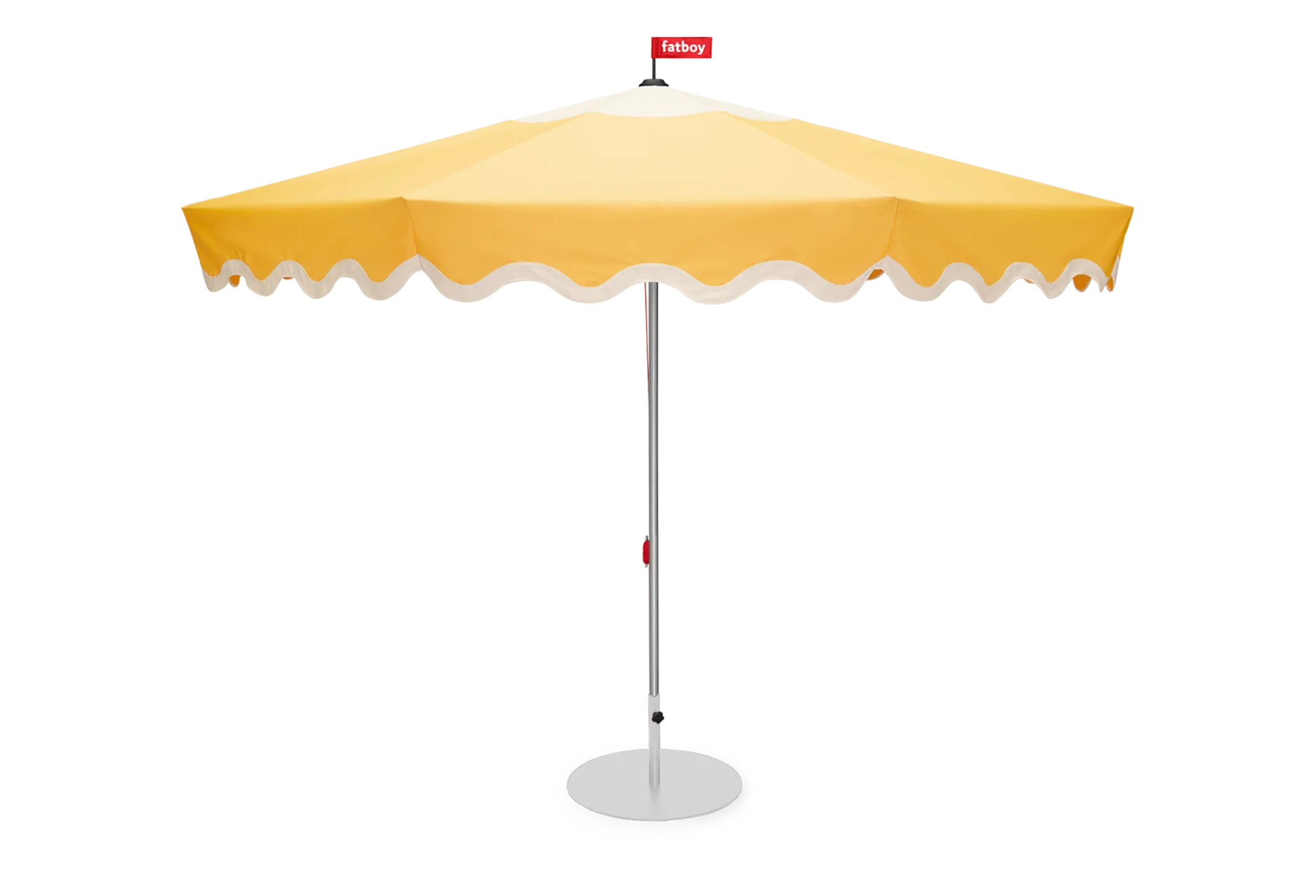 Pensol + Base Light Grey Sonnenschirm mit Fuß, 350x350x280 cm