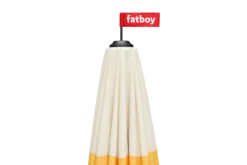 Pensol + Base Light Grey Sonnenschirm mit Fuß, 350x350x280 cm