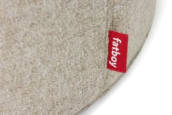 Pfffh Boucle Hocker, beige, 90x90x40 cm