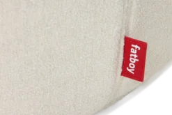 Pfffh Boucle Hocker, beige, 90x90x40 cm