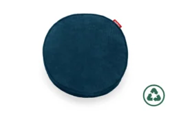 Pill Pillow Cord Dekorative Kissen, blau, 40x40x7 cm