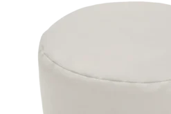 Point Canvas Indoor-Pouf, grau, 50x50x35 cm
