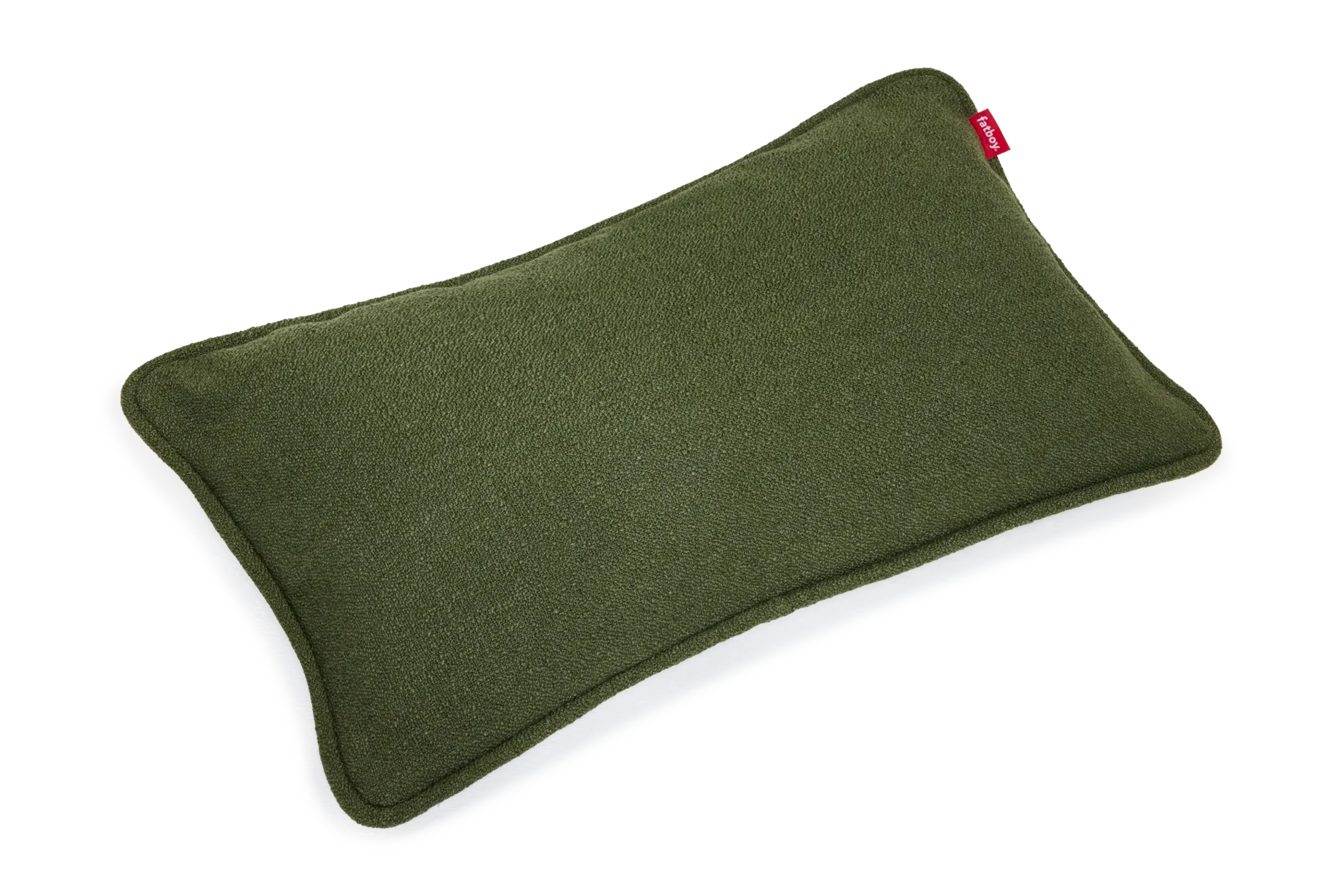 Puff Pillow Boucle Dekokissen, grün, 65x24 cm