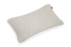 Puff Pillow Boucle Dekokissen, beige, 65x24 cm