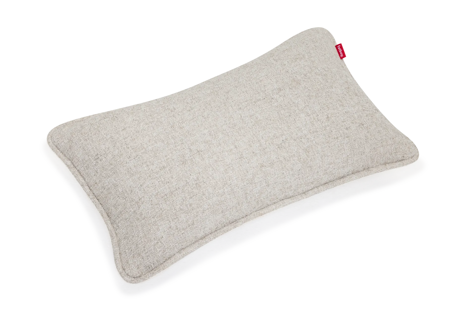 Puff Pillow Boucle Dekokissen, beige, 65x24 cm