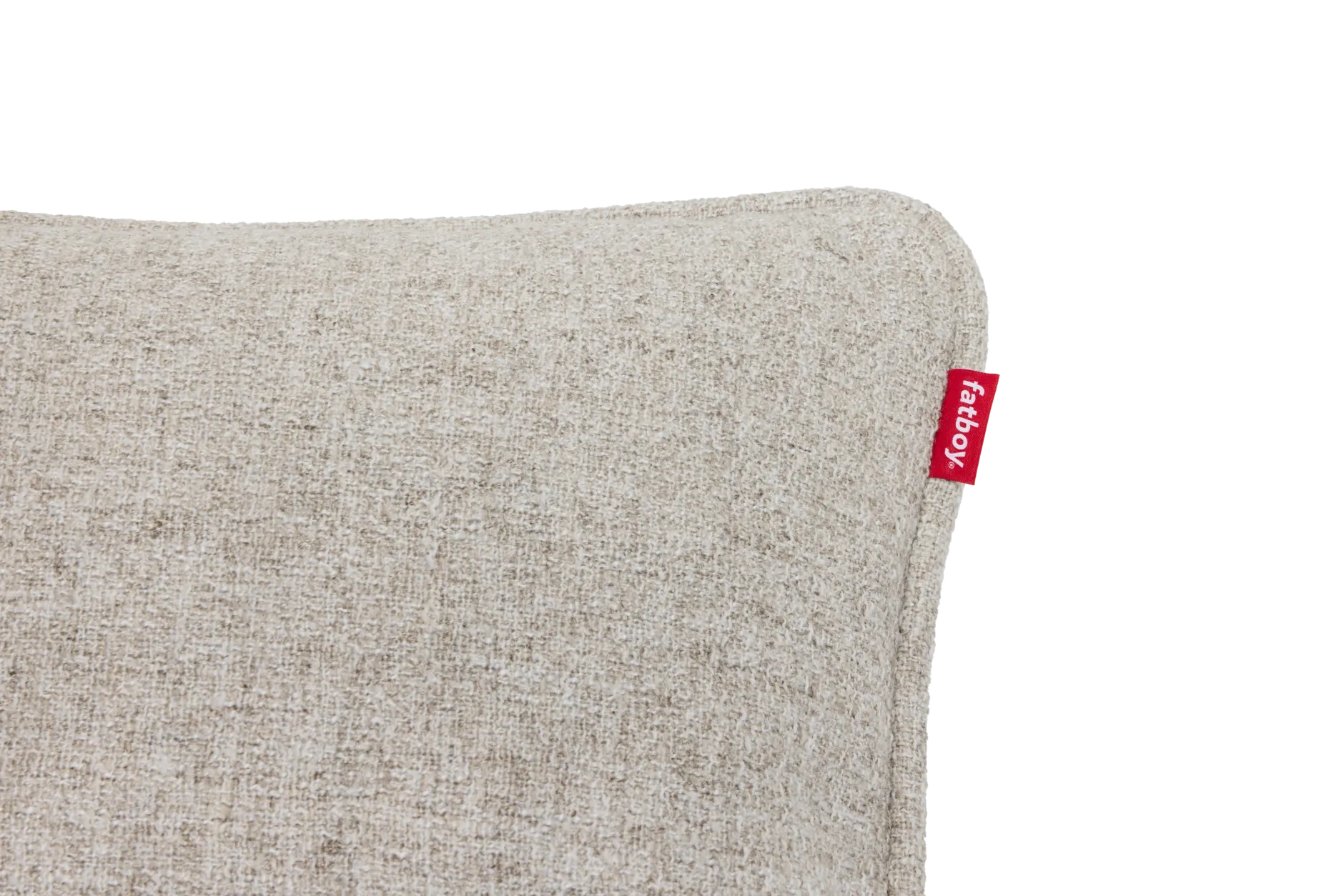 Puff Pillow Boucle Dekokissen, beige, 65x24 cm
