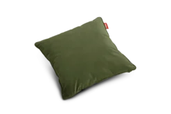 Square Pillow Velvet Dekokissen, grün, 50x50x5 cm