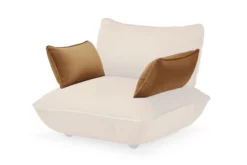 Sumo Armrest Velvet Armlehne, braun, 69x35 cm