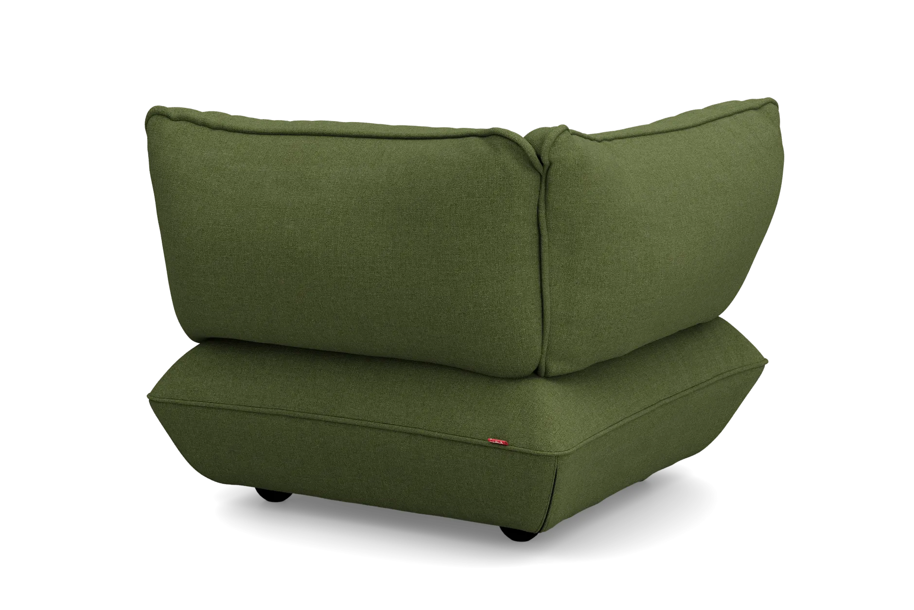 Sumo Corner Seat Boucle Corner Seat, grün, 108x108x90 cm