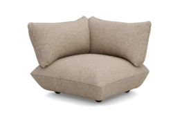 Sumo Corner Seat Boucle Corner Seat, braun, 108x108x90 cm