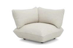 Sumo Corner Seat Boucle Corner Seat, beige, 108x108x90 cm
