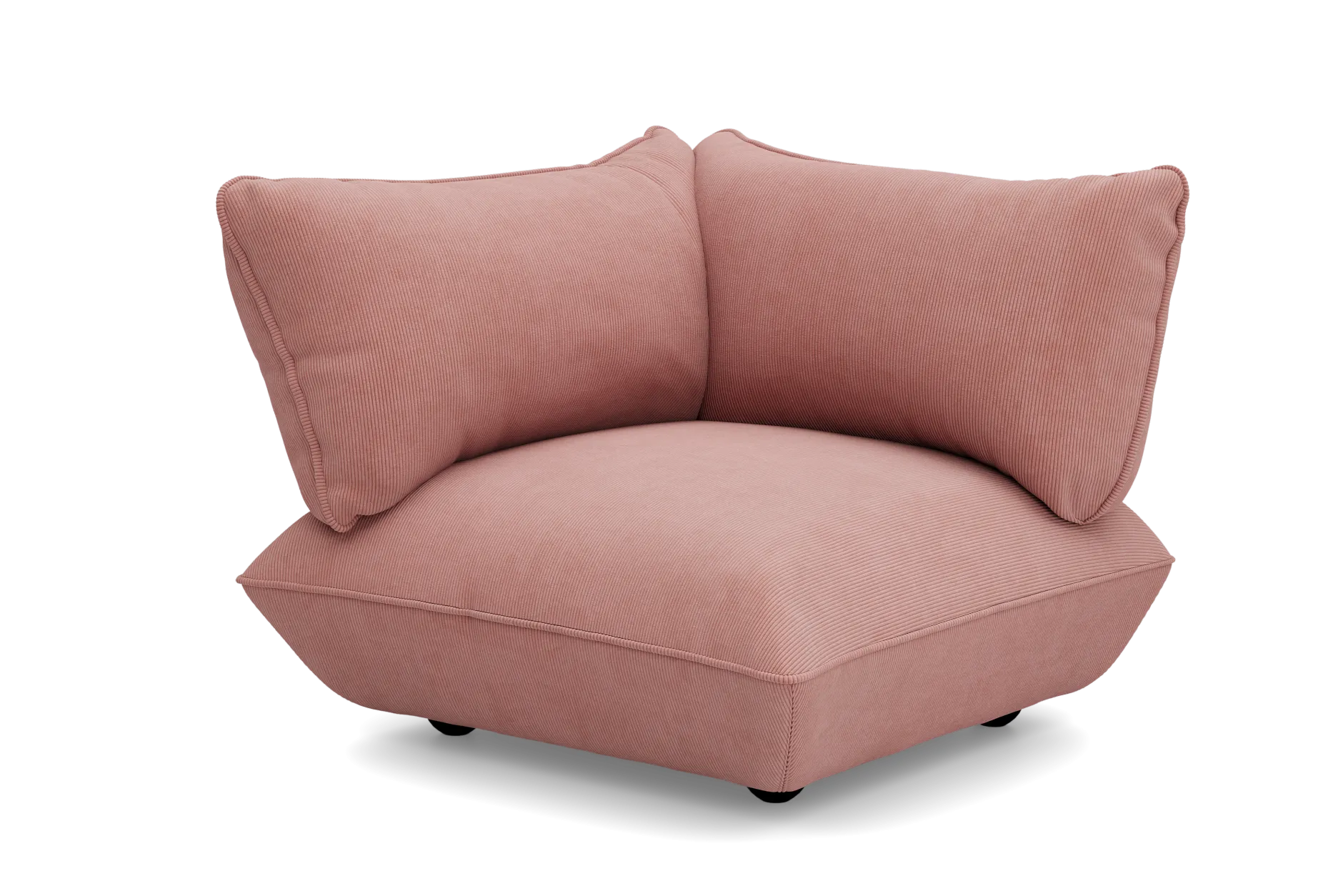Sumo Corner Seat Left Cord Corner Seat, rosa,cm