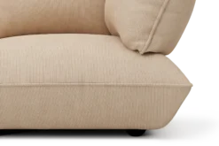 Sumo Corner Seat Right Cord Corner Seat, beige, 108x108x90 cm