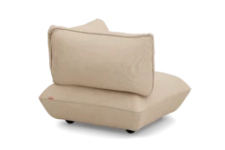 Sumo Corner Seat Right Cord Corner Seat, beige, 108x108x90 cm