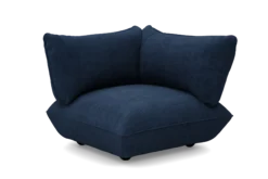 Sumo Corner Seat Right Cord Corner Seat, blau, 108x108x90 cm