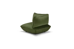 Sumo Corner Seat Velvet Corner Seat, grün, 108x108x90 cm