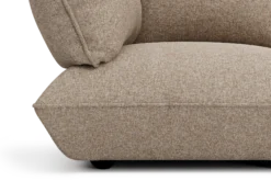 Sumo Corner Sofa Boucle Light Brown Melange Modulares Indoor-Sofa, 301x108x90 cm