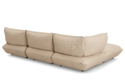 Sumo Corner Sofa Left Cord Beige Modulares Indoor-Sofa, 301x108x90 cm