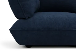Sumo Corner Sofa Left Cord Deep Blue Modulares Indoor-Sofa, 301x108x90 cm