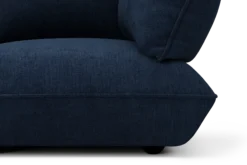 Sumo Corner Sofa Right Cord Deep Blue Modulares Indoor-Sofa, 301x108x90 cm