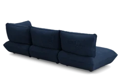 Sumo Corner Sofa Right Cord Deep Blue Modulares Indoor-Sofa, 301x108x90 cm
