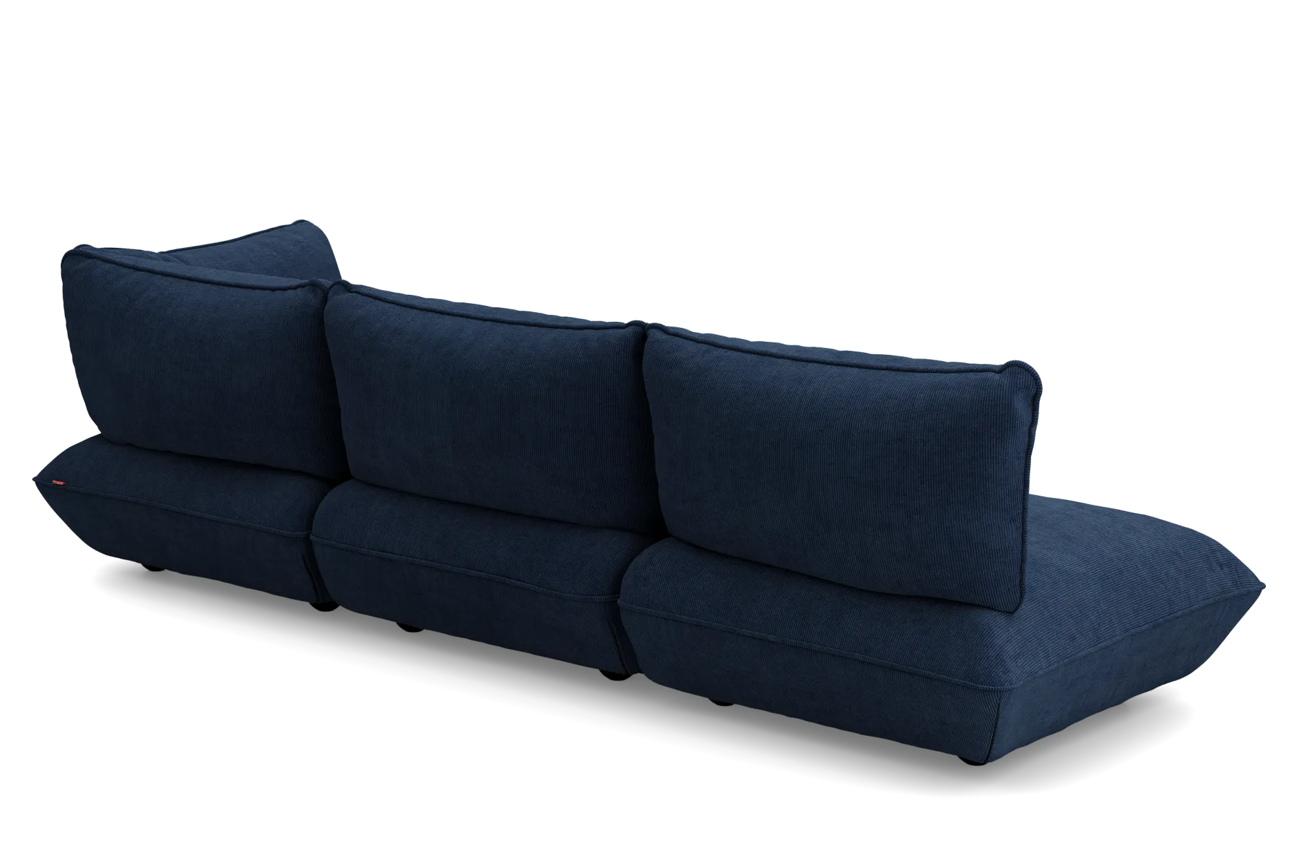 Sumo Corner Sofa Right Cord Deep Blue Modulares Indoor-Sofa, 301x108x90 cm
