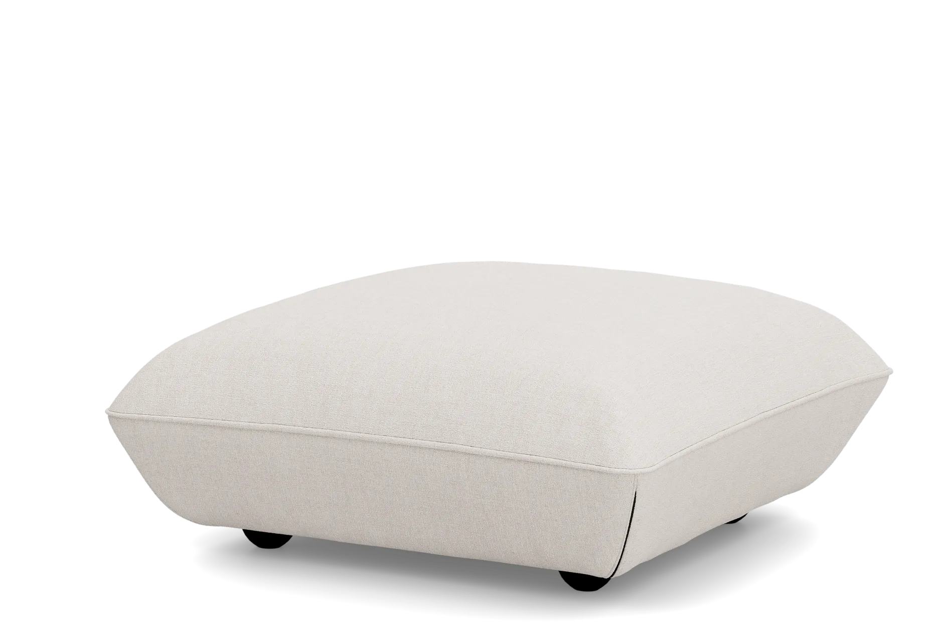 Sumo Hocker Boucle Hocker, beige, 108x108x44 cm