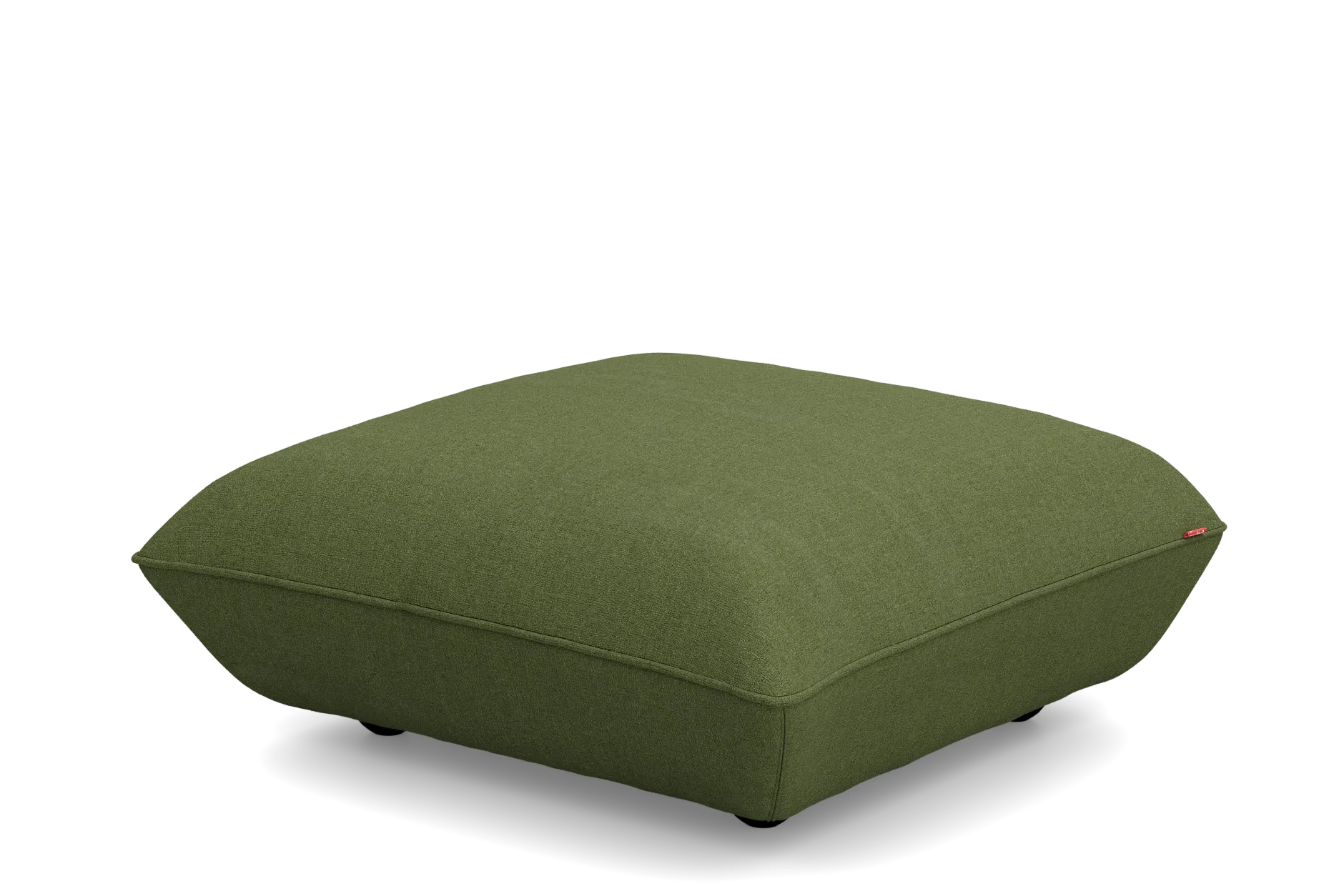 Sumo Hocker Boucle Hocker, grün, 108x108x44 cm