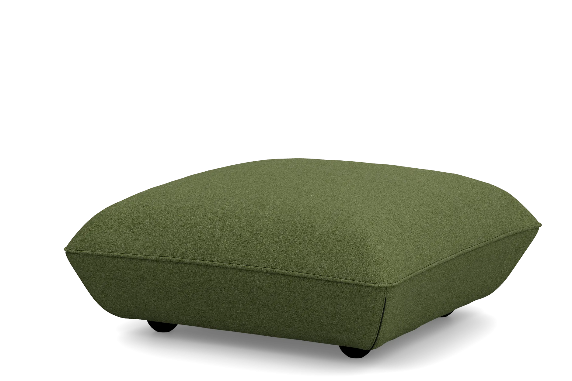 Sumo Hocker Boucle Hocker, grün, 108x108x44 cm