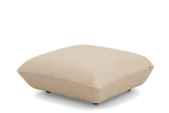 Sumo Hocker Cord Hocker, beige, 108x108x44 cm