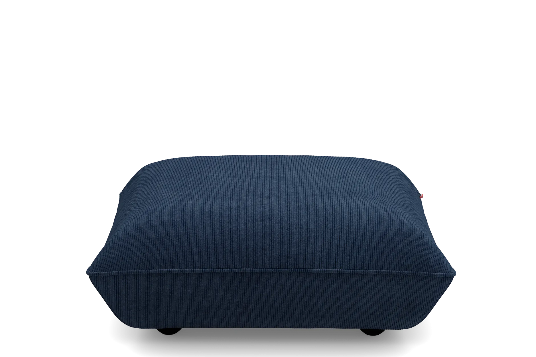 Sumo Hocker Cord Hocker, blau, 108x108x44 cm
