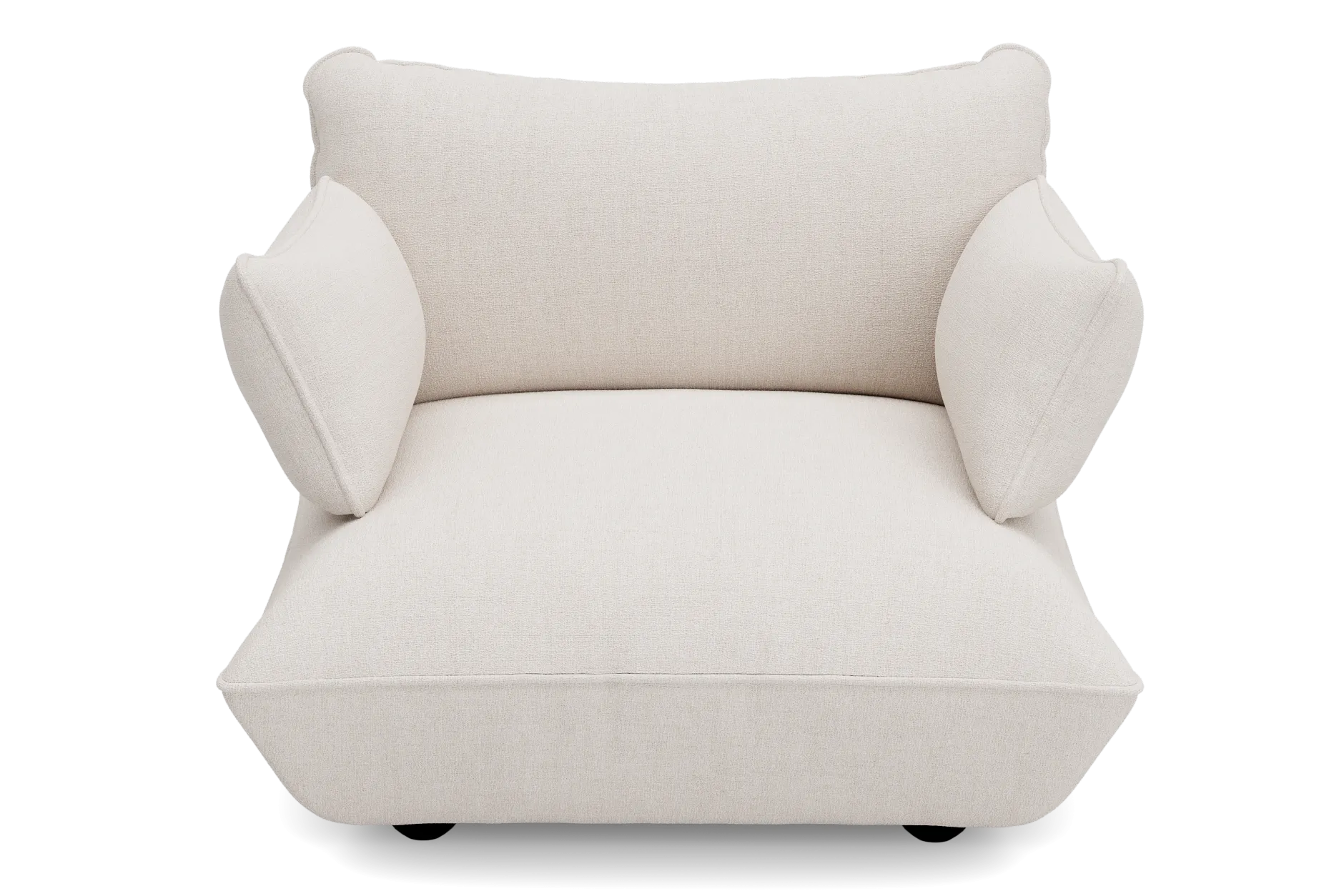 Sumo Loveseat Boucle Creme Loveseat, 114x108x90 cm