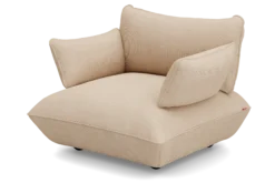 Sumo Loveseat Cord Beige Loveseat, 114x108x90 cm