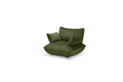 Sumo Loveseat Velvet Deep Green Loveseat, 114x108x90 cm