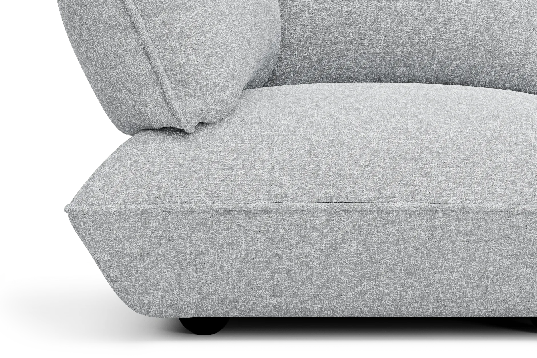 Sumo Seat Boucle Seat, grau, 108x108x90 cm