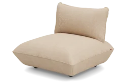 Sumo Seat Cord Seat, beige, 108x108x90 cm
