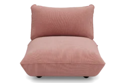 Sumo Seat Cord Seat, rosa, 108x108x90 cm