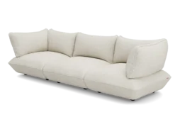 Sumo Sofa Grand Boucle Beige Modulares Indoor-Sofa, 301x108x90 cm