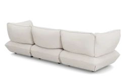 Sumo Sofa Grand Boucle Creme Modulares Indoor-Sofa, 301x108x90 cm