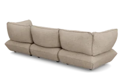 Sumo Sofa Grand Boucle Light Brown Melange Modulares Indoor-Sofa, 301x108x90 cm