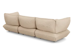 Sumo Sofa Grand Cord Beige Modulares Indoor-Sofa, 301x108x90 cm